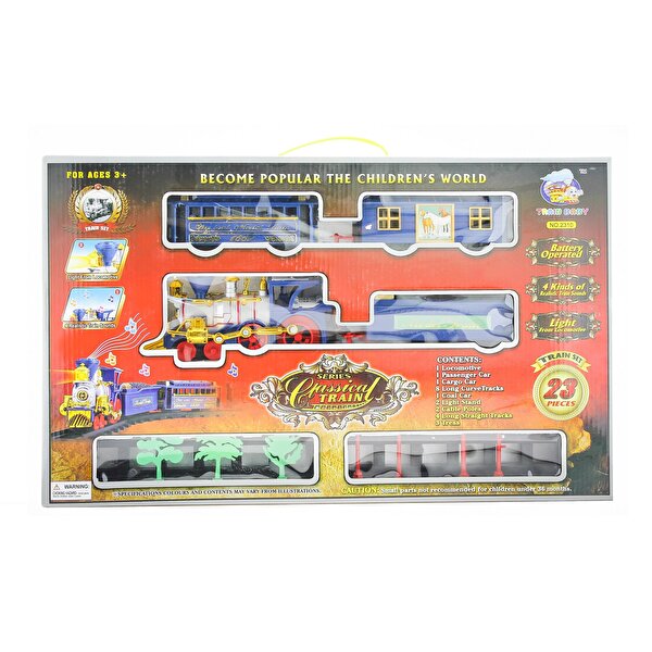 23 Parça Klasik Tren Seti