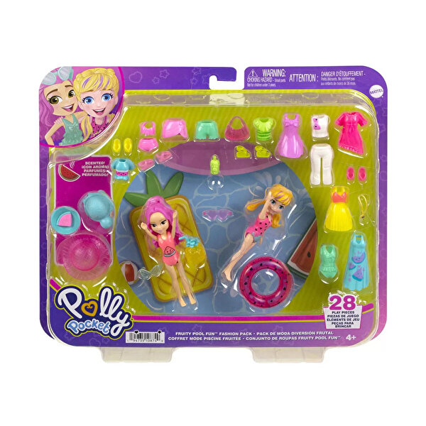 Polly Pocket ve Arkadaşları Farklı Moda Aksesuarları Oyun Setleri HKV95