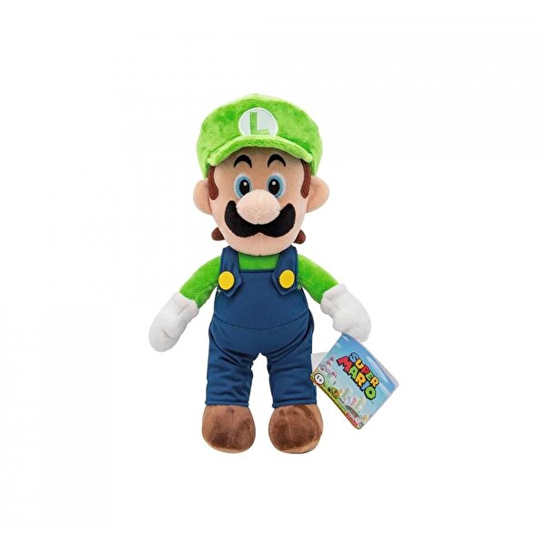 Super Mario Luigi Peluş 30 Cm