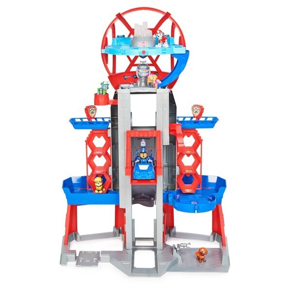 Paw Patrol Filmi Devasa 92cm Dönüşebilen Sesli ve Işıklı Kule ve 6 Aksiyon Figürü