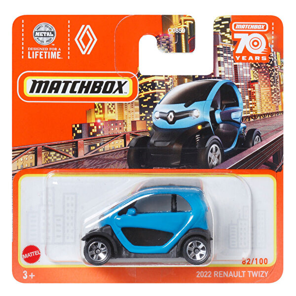 Matchbox Tekli Arabalar 2022 Renault Twizzy HLC61