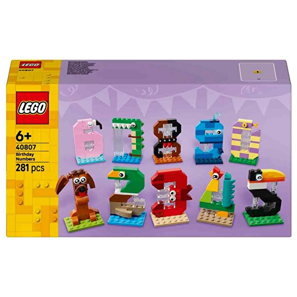 LEGO Iconic Doğum Günü Rakamları 40807