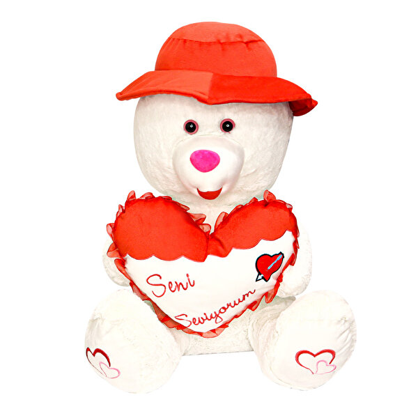 Şapkalı Ayıcık Kırmızı