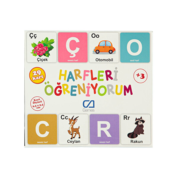 CA Games Harfleri Öğreniyorum Eğitici Çocuk Oyunu