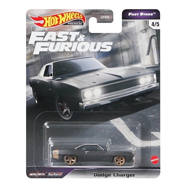 Hot Wheels Fast & Furious Premium Arabalar Dodge Charger GRL71