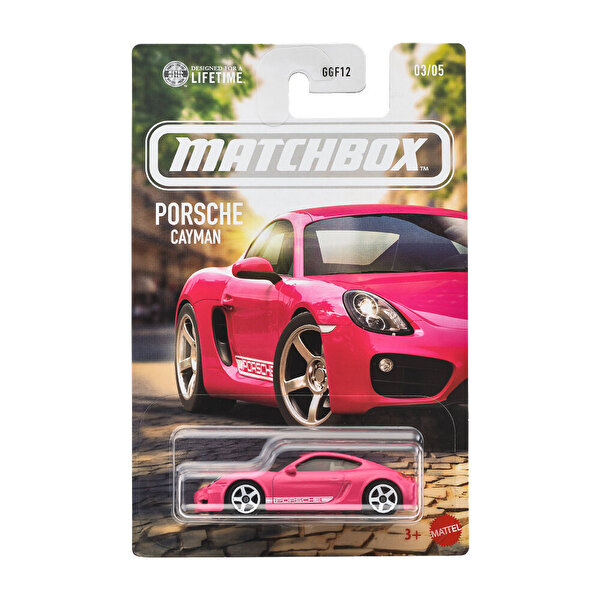 Matchbox Temalı Arabalar Porsche Cayman JJR57