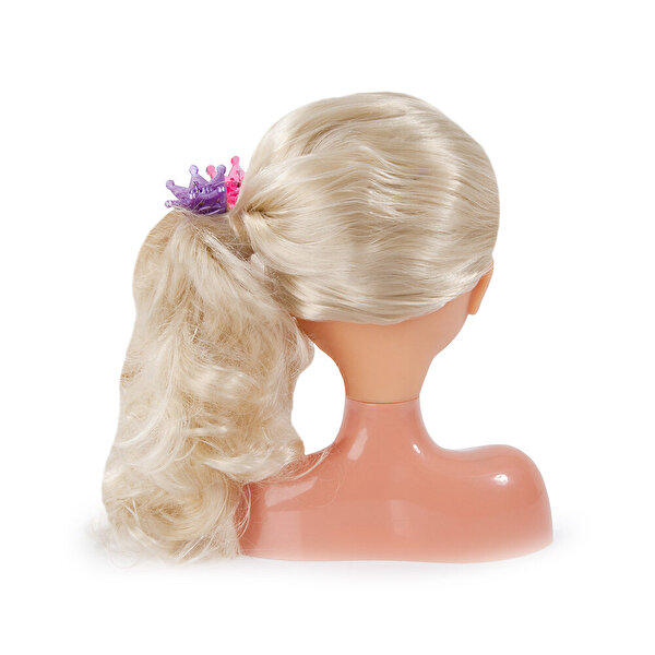 Prenses Bebek Saç Tasarım Büstü 19 Cm