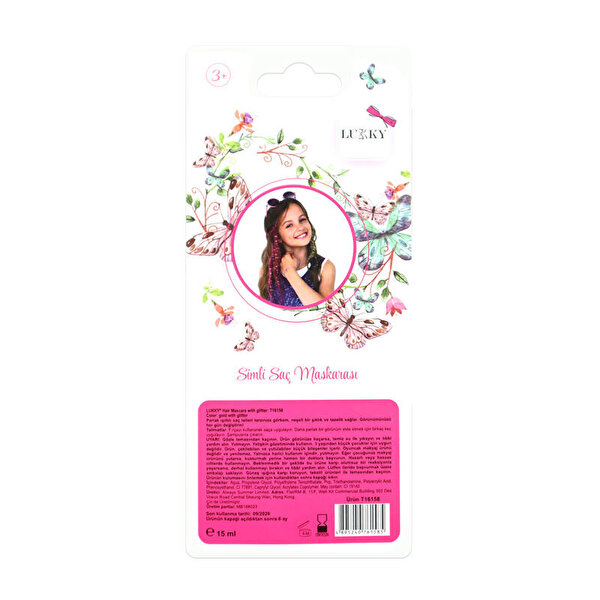 Lukky Saç Boyama Maskarası Simli Gold