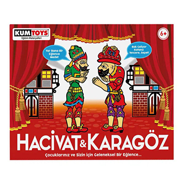 Hacivat ve Karagöz Gölge Oyunu Seti