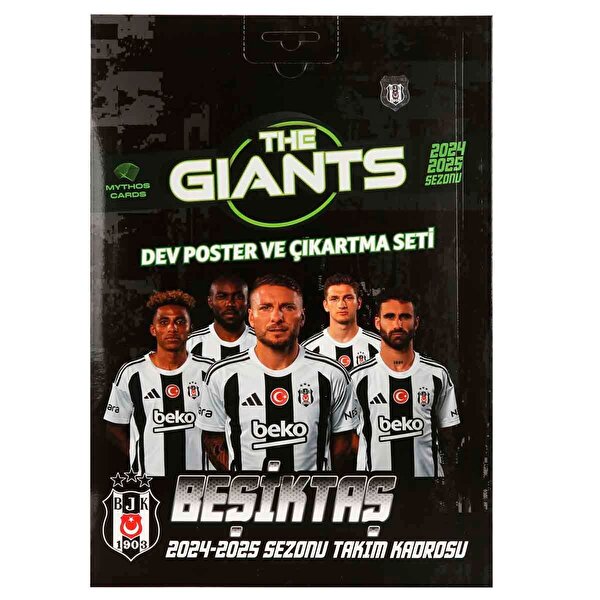 The Giants Beşiktaş Dev Poster ve Çıkartma Seti 2024/2025