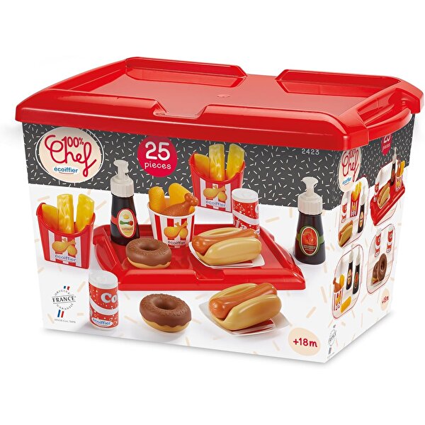 Ecoiffier Hot Dog Yemek Menüm