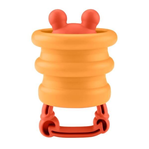 Fisher Price Deniz Dostları 2'si 1 Arada Silikon Çıngırak Crab JHB55