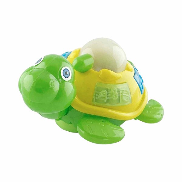 Sesli ve Işıklı Çarp Dön Sevimli Tospik Eğitici Kaplumbağa Yeşil