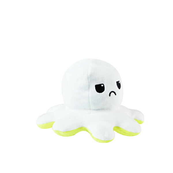 Sarı Beyaz Mood Ahtapot