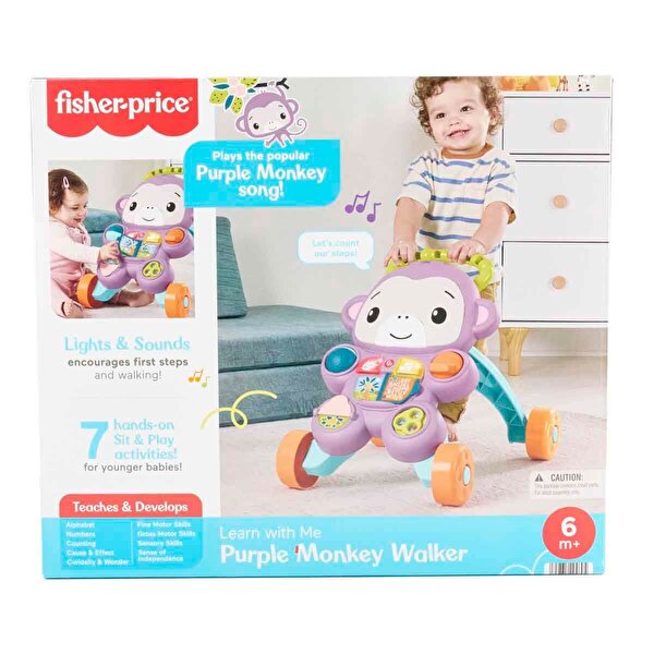 Fisher Price Sesli ve Işıklı Benimle Öğren Yürüteç JGW94