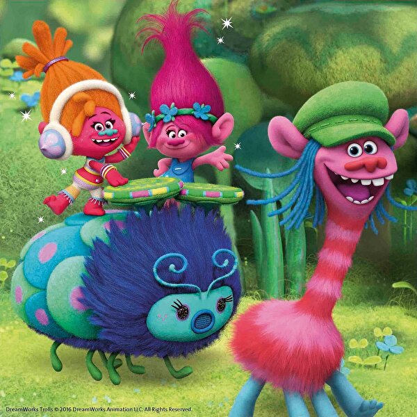 Ravensbuerger Puzzle 3x49 Parça Trolls
