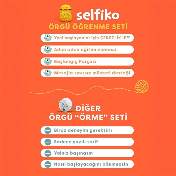 Civcive Örgü Öğrenme Seti