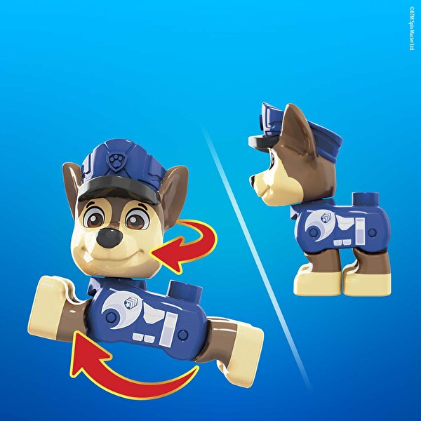 Mega Bloks Paw Patrol Karakter Figürleri Chase GYH91