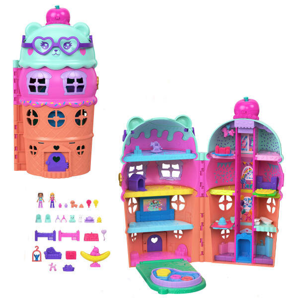 Polly Pocket Dondurma Evi Oyun Seti JFT91