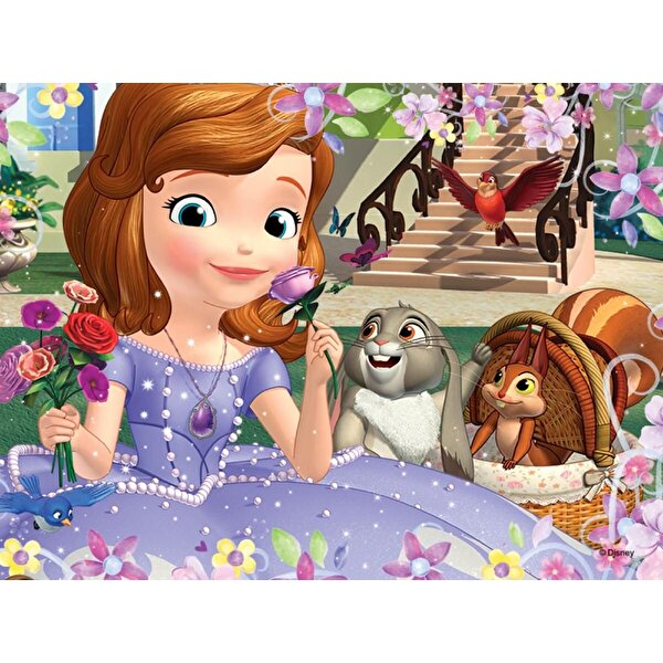 Disney Çocuk Puzzle 30 Parça Sofia The First Roses