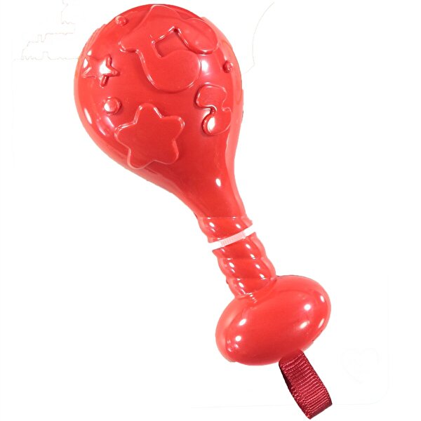 Marakas Çıngırak Kırmızı