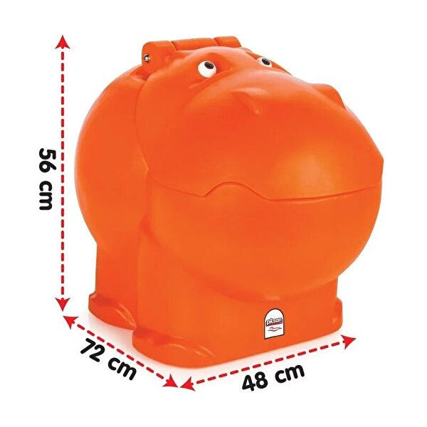 Pilsan Hipo Oyuncak Sandığı Turuncu