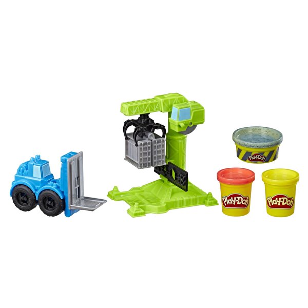 Play-Doh Çalışkan Vinç ve Forklift E5400