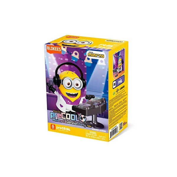 Blokees Minion preCOOL Celebration Party Serisi Figür Yapım Seti DJ Phil