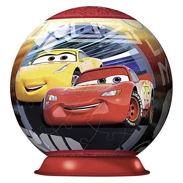 Ravensburger Puzzle 72 Parça 3D Puzzle Ball Cars 3