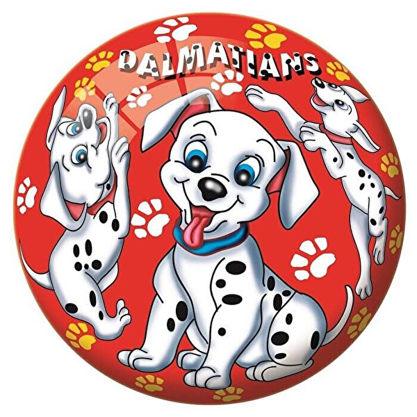 Renkli Baskılı Plastik Top 23 cm.