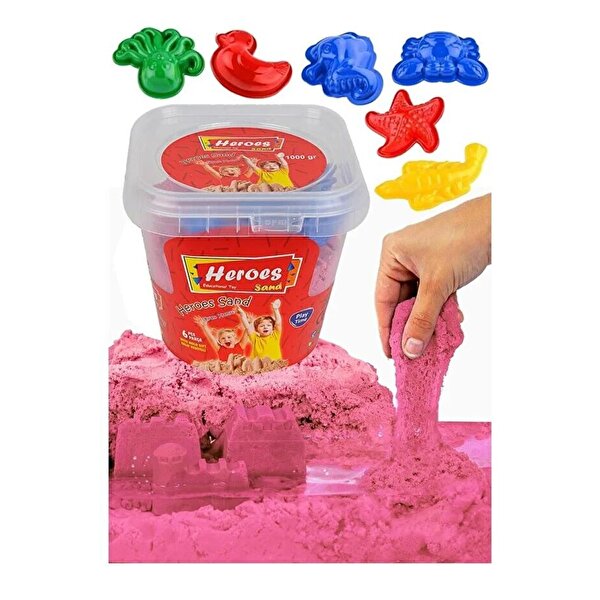 Kovalı Kinetik Kum ve Kalıplar 1000 Gr