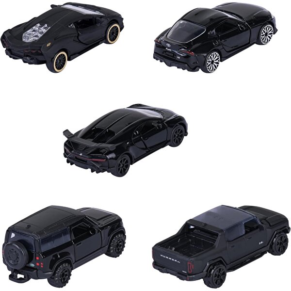 Majorette Black Edition 5'li Araç Seti