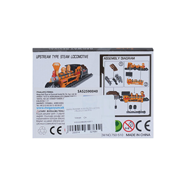 Railway Revival Classic Collection Maket Tren Seti Type Steam Locomotive