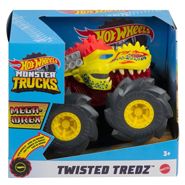 Hot Wheels Monster Trucks 1:43 Çek Bırak Arabalar Mega Wrex GVK44