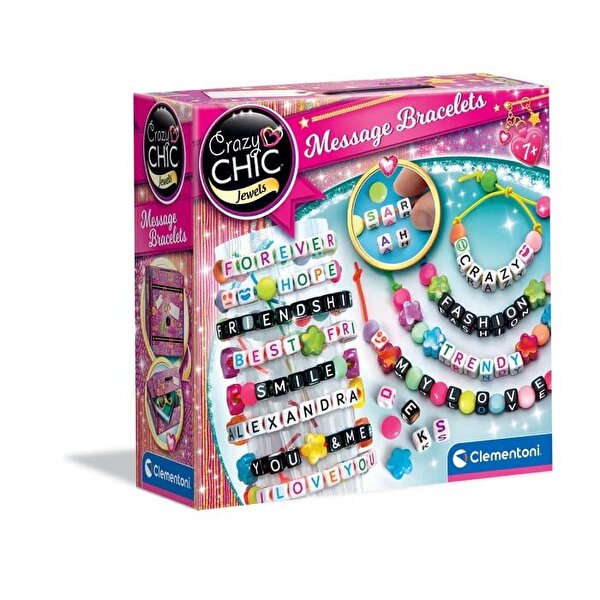 Clementoni Crazy Chic Mesaj Bileklikler Seti