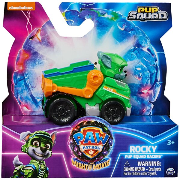 Paw Patrol The Mighty Movie Pup Squad Racers Rocky