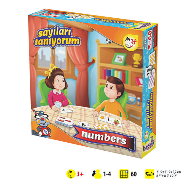 Kırkpabuç Sayıları Tanıyorum Eğitici Oyun