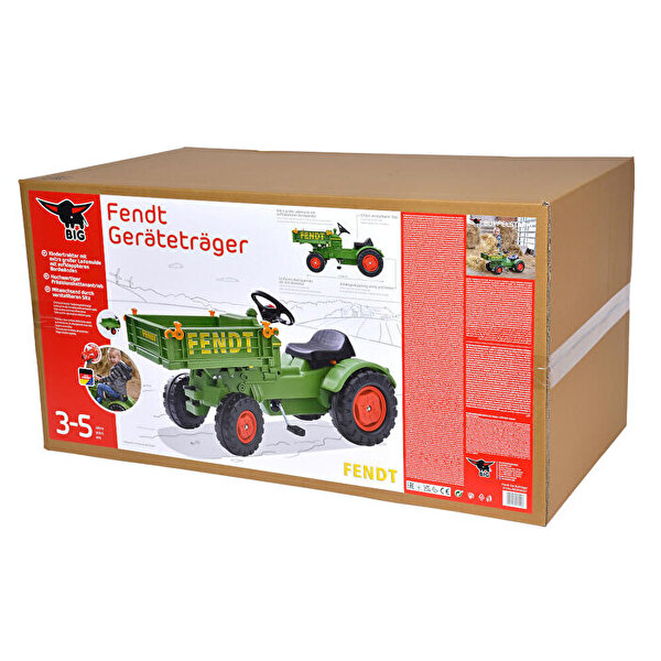 BIG Fendt Ekipman Taşıyıcı Çocuk Traktörü