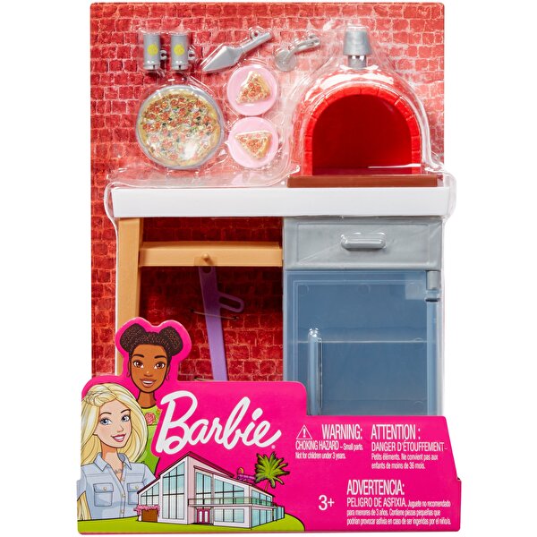 Barbie Furniture Outdoor Pizza FXG39