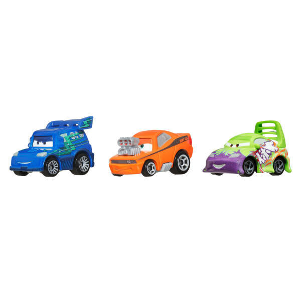 Cars Mini Karakter Arabalar Üçlü Paket JBH21