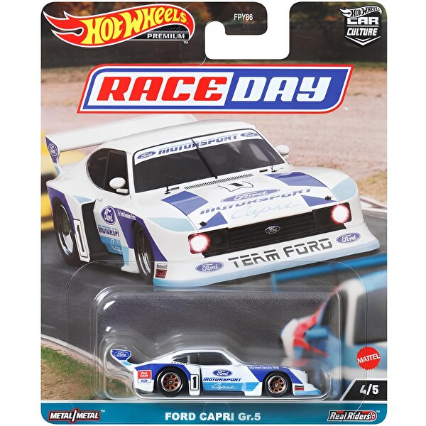 Hot Wheels Car Culture Arabalar Race Day Ford Capri Gr.5 HKC58