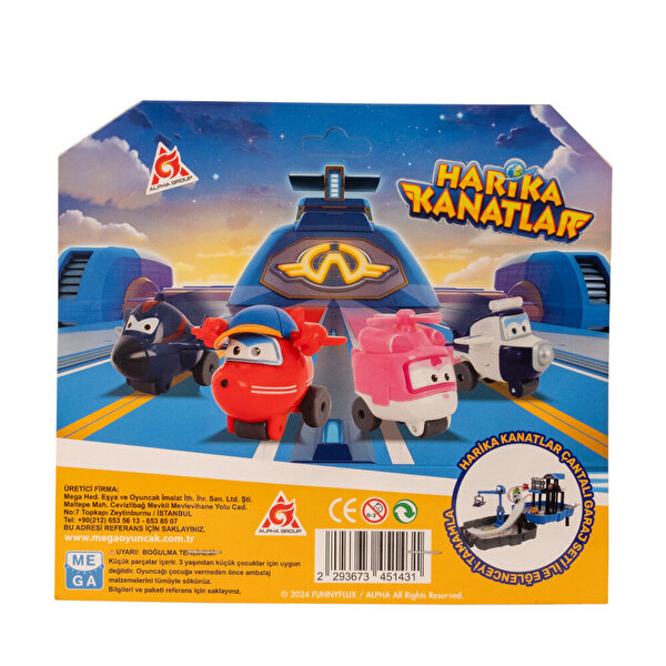 Harika Kanatlar 4'lü Figür Seti 1