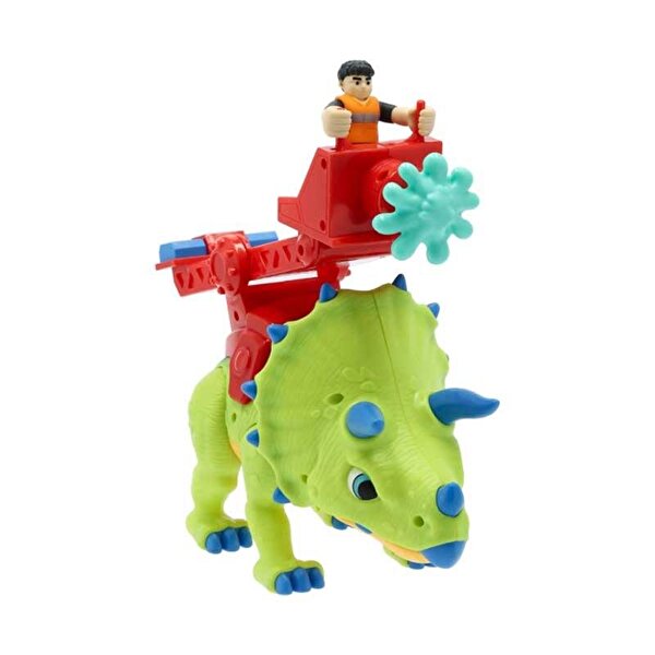 Triceratops Sesli Dino Troop Çocuk Oyun Seti