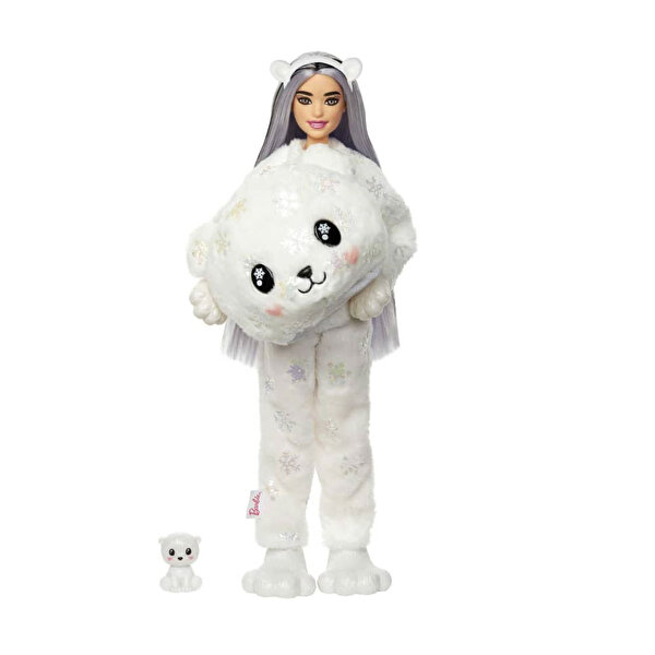 Barbie Cutie Reveal Bebekler 3. Seri Kutup Ayısı HJL64
