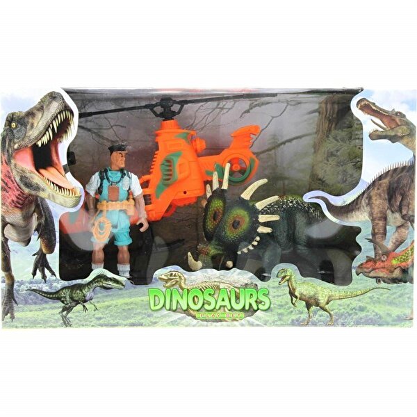 Dinazor Avcısı Helikopter ve Figür G124-46