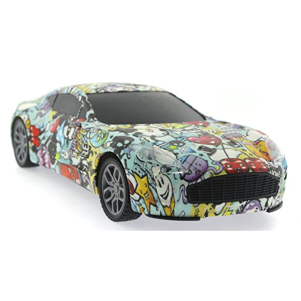 Sürtmeli Sesli ve Işıklı Yarış Arabası JA003