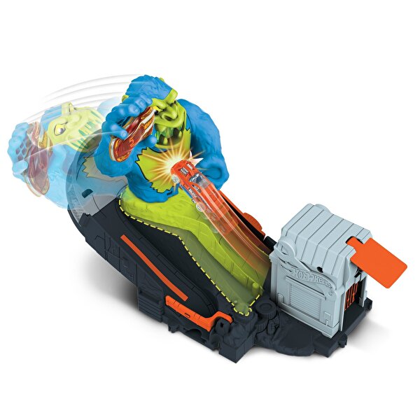 Hot Wheels Yaratık Macerası Oyun Seti Serisi Zehirli Goril Saldırısı GTT66
