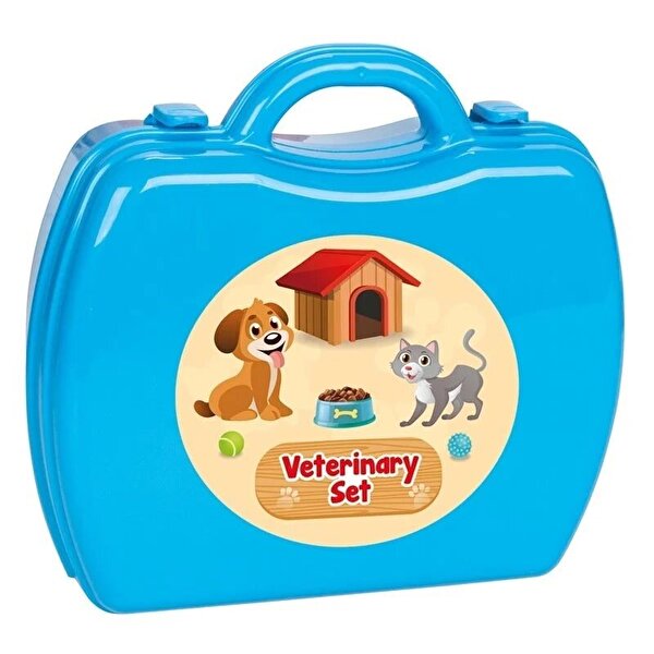 Pilsan Aksesuarlı Çantalı Veteriner Seti 21 Parça