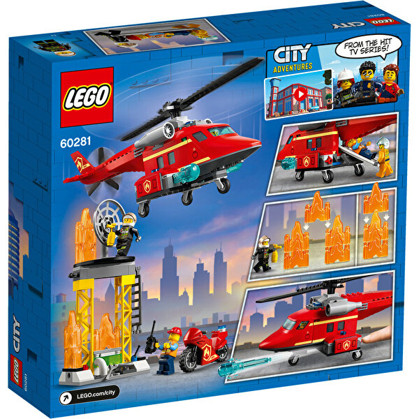 LEGO City İtfaiye Kurtarma Helikopteri 60281