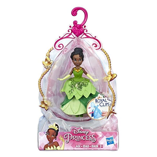 Disney Prenses Klipsli Mini Figür Tiana (E4862)